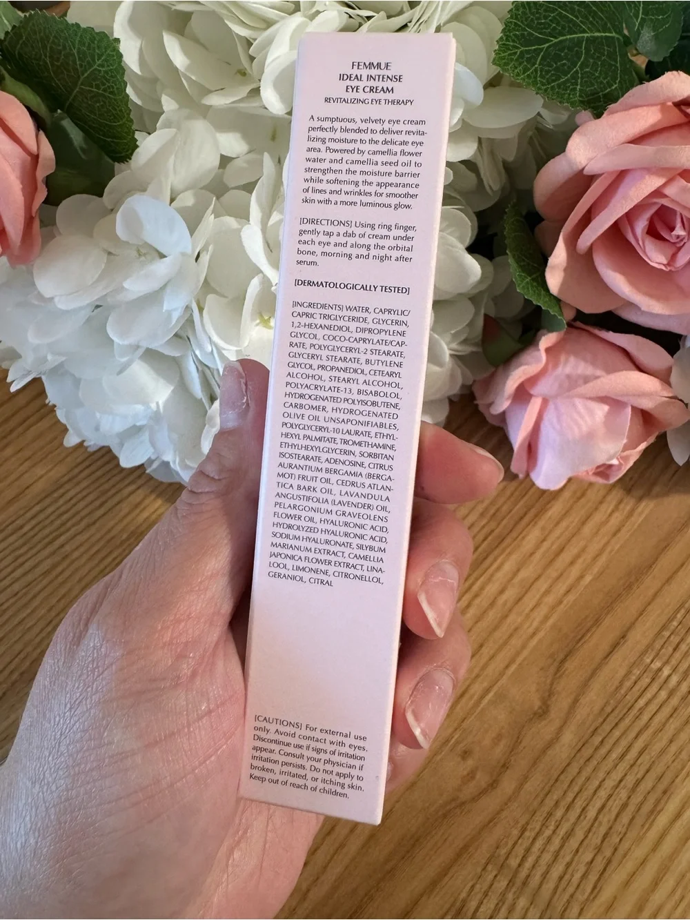 Femmue Ideal Intense Eye Cream - Pink